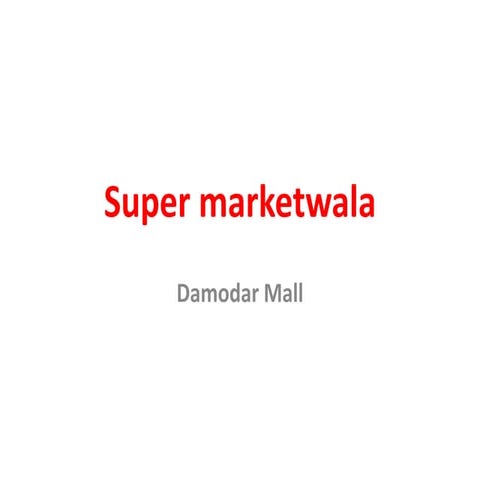 Super Marketwala