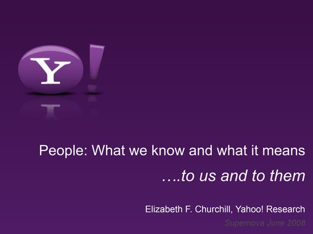 Churchill Supernova 2008