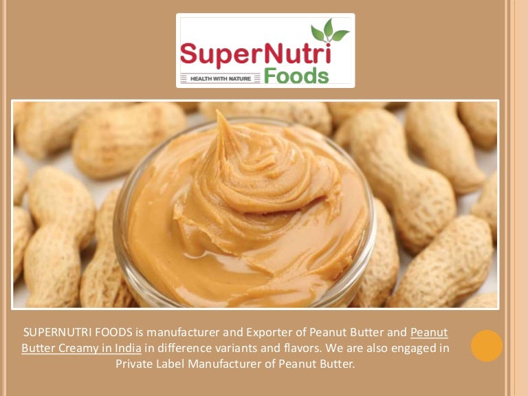 Peanut Butter India