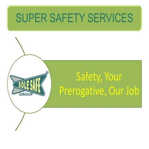 SUPER SAFETY SERVICES
