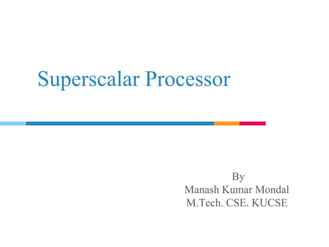 Superscalar Processor