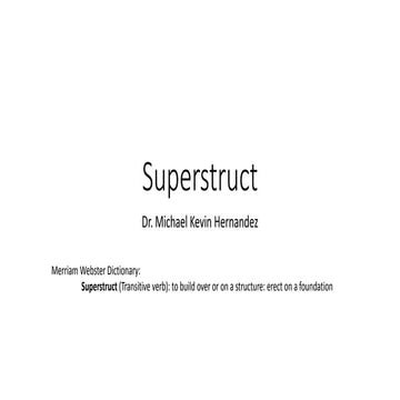 Scenario Planning example: Superstruct and ELCC (4/2019)
