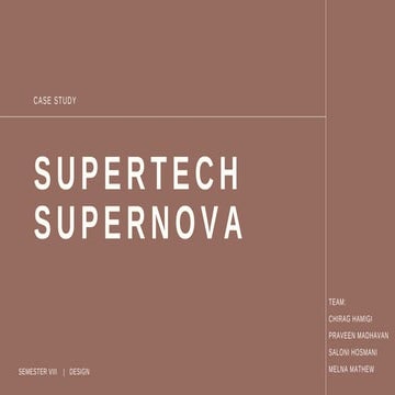 Supertech supernova
