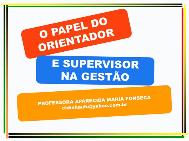Supervisao escolar-o-papel-do-supervisor-escolar | PDF