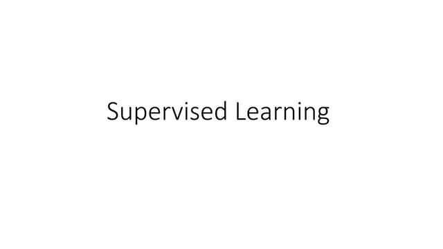 Supervised Learning Algorithm Slide.pptx