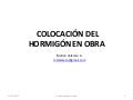 Losas de Hormigón sobre el Terreno