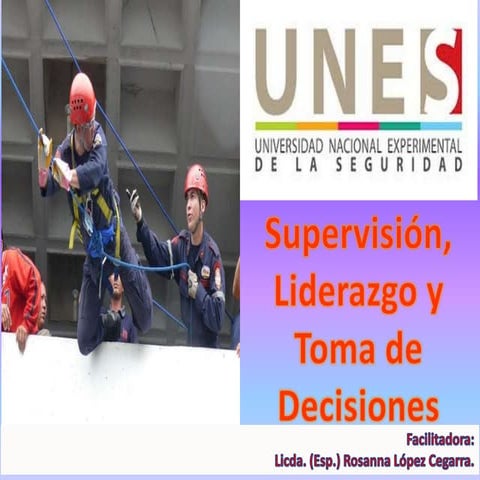 Supervisión y liderazgo