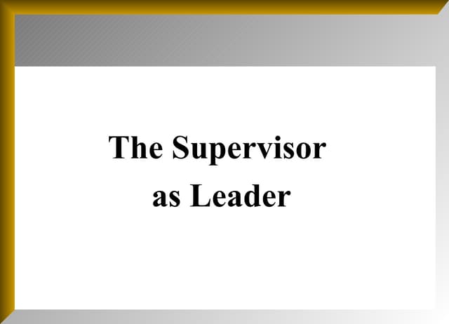 Leader