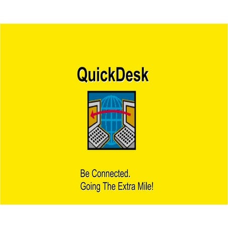 Superway QuickDesk  Presentation