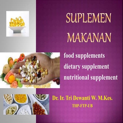 Suplemen makanan 