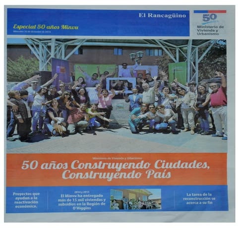 Edición Especial - Suplemento 50 años del Minvu