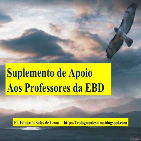 Suplemento De Apoio Ao Professor Da Ebd