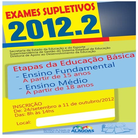 Supletivo 2012.2