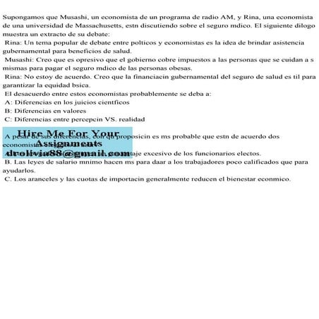 Supongamos que Musashi, un economista de un programa de radio AM, y .pdf
