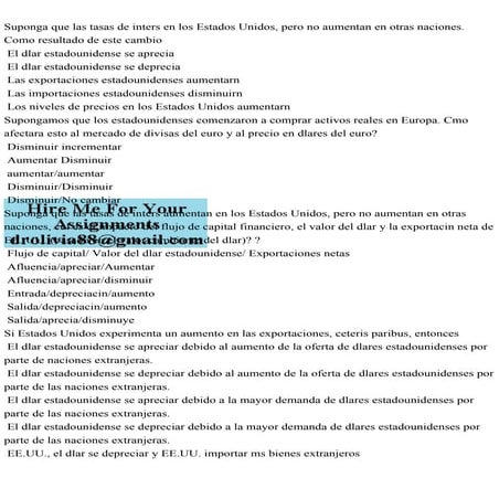 Suponga que las tasas de inter�s en los Estados Unidos, pero no aume.pdf