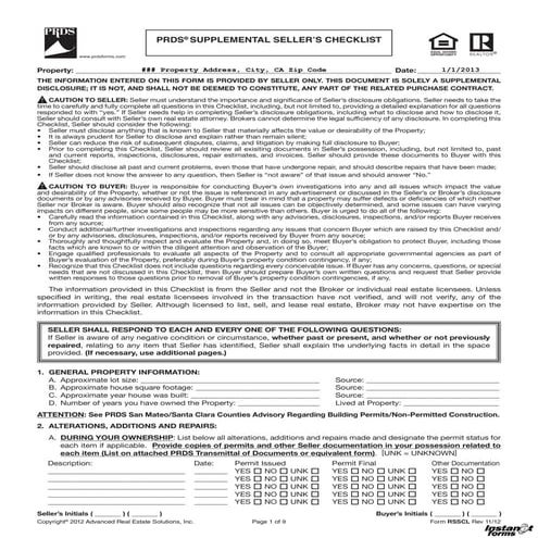 Nsp notice to seller to perform - 410 | PDF