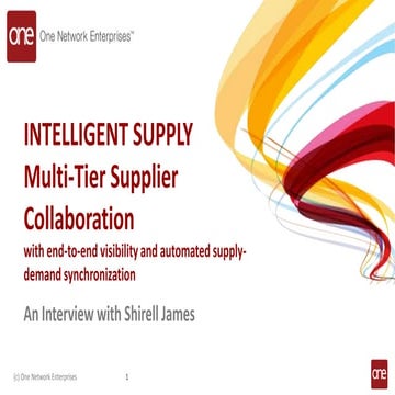 Whitepaper: Supplier Collaboration Maturity Index - A Road Map for ...