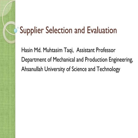 Supplier Selection and Evaluation.pptx