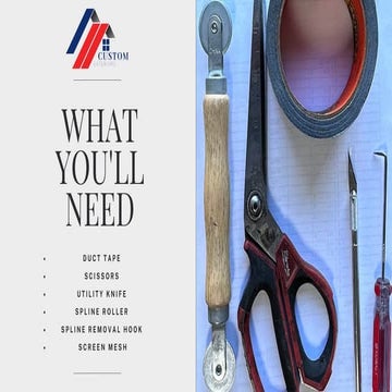 The anatomy of a window screen | PDF