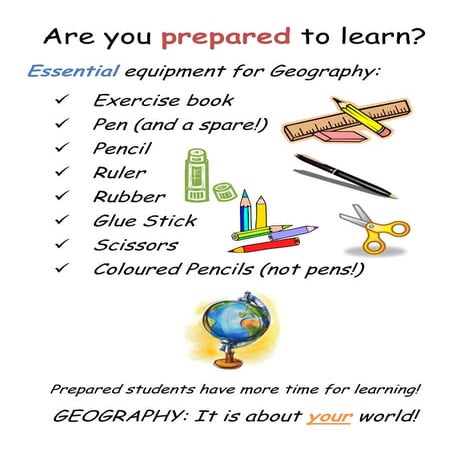 Equipment for Learning