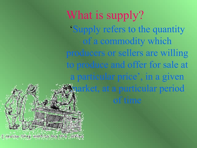 Supply Presentation