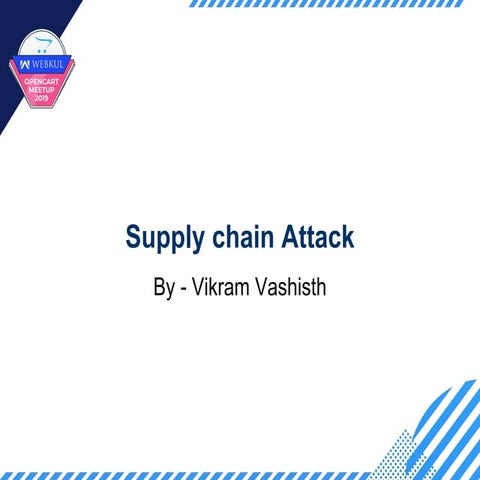 Supply chain-attack
