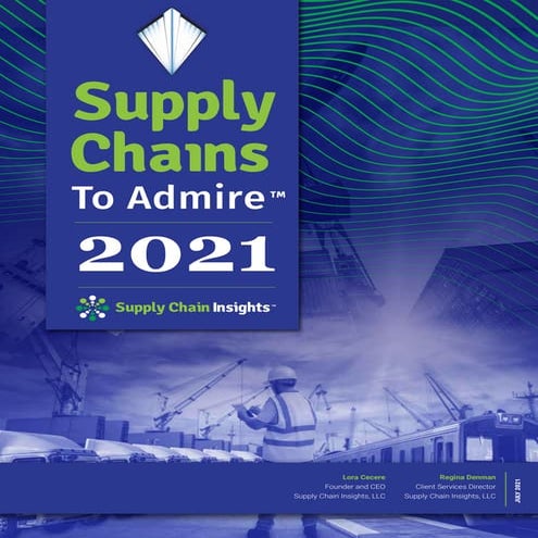 The Supply Chains To Admire Report for 2021