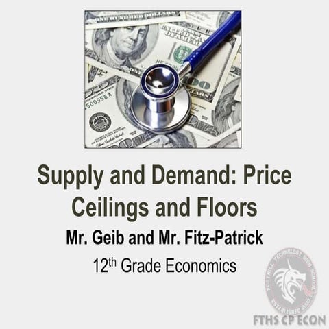 Supply and Demand 