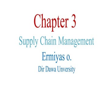 Food supply chain development and management chapter