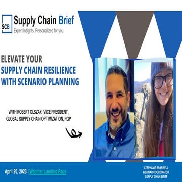 Elevate Your Supply Chain Resilience With Scenario Planning