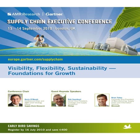 Supply Chain Conference Brochure 20101