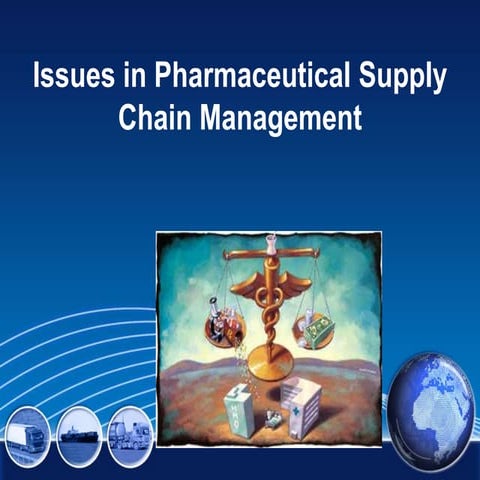 Supply chain issues in Pharma industry