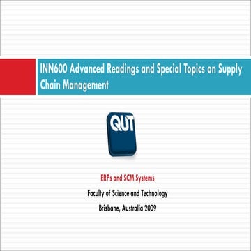 Supply Chain Management