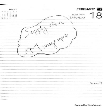 Supply chain management