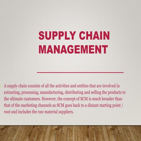 Supply Chain Management 30th August.pptx