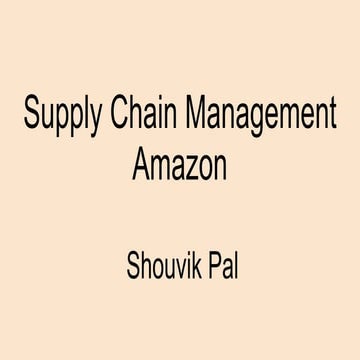 Supply Chain Management Amazon a (1).pptx
