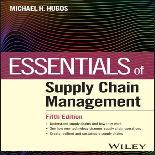 Supply Chain Management Essentials 5th Ed.pdf process tools and plans | PDF