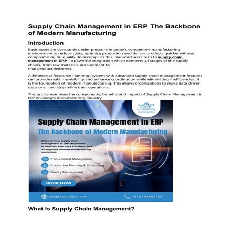 Supply Chain Management in ERP The Backbone of Modern Manufacturing.pptx
