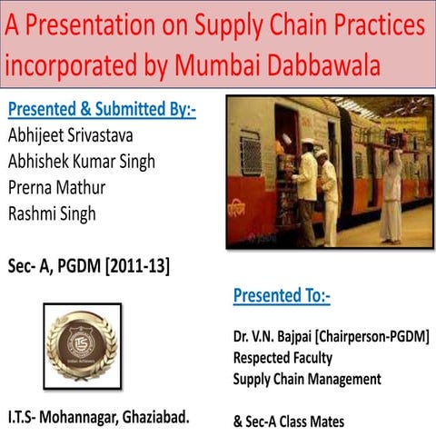 Supply chain management mumbai dabba wala new (1)