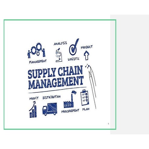 Supply chain managemnet