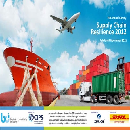 Supply Chain Resilience | PDF