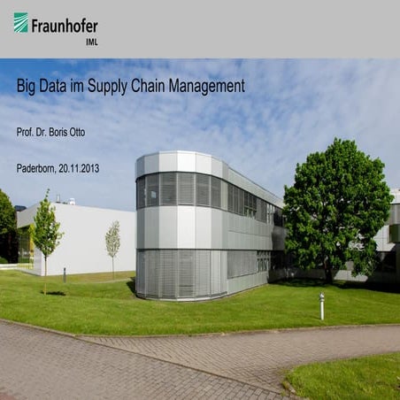 Big Data im Supply Chain Management
