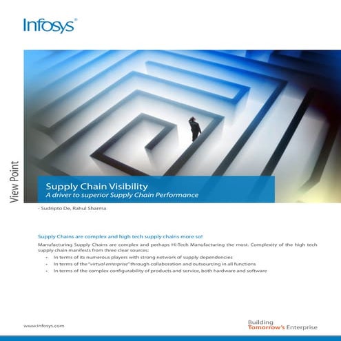 Supply Chain Visibility | PDF