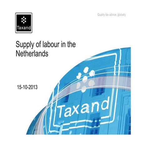 Supply of labour in the netherlands
