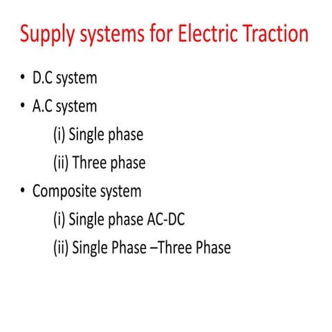 Supply systems for Electric Traction.ppt