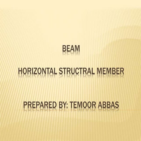 Shear force and bending moment 