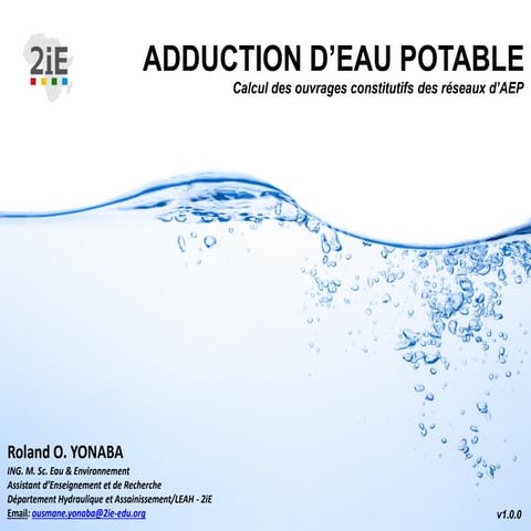 Adduction en Eau Potable