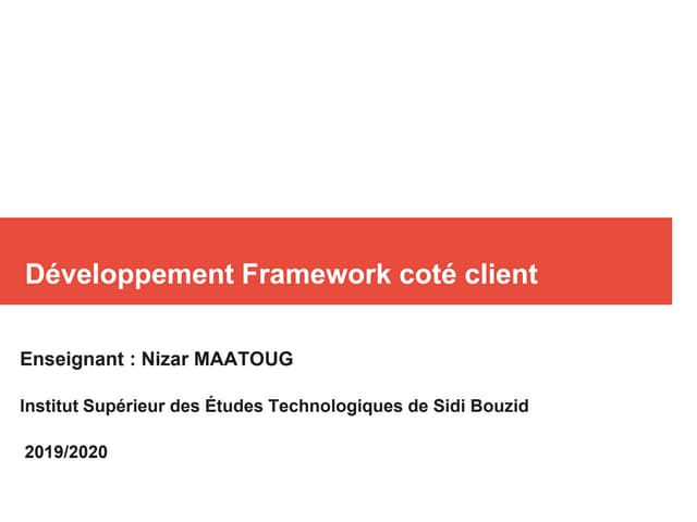 Support cours angular