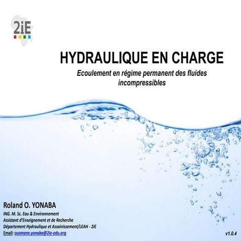 Hydraulique en Charge