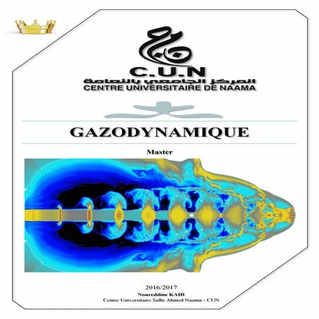 Support de cours dynamique des gaz
